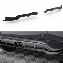 Rear Splitter (with vertical bars) Brabus Smart Fortwo C451 Facelift