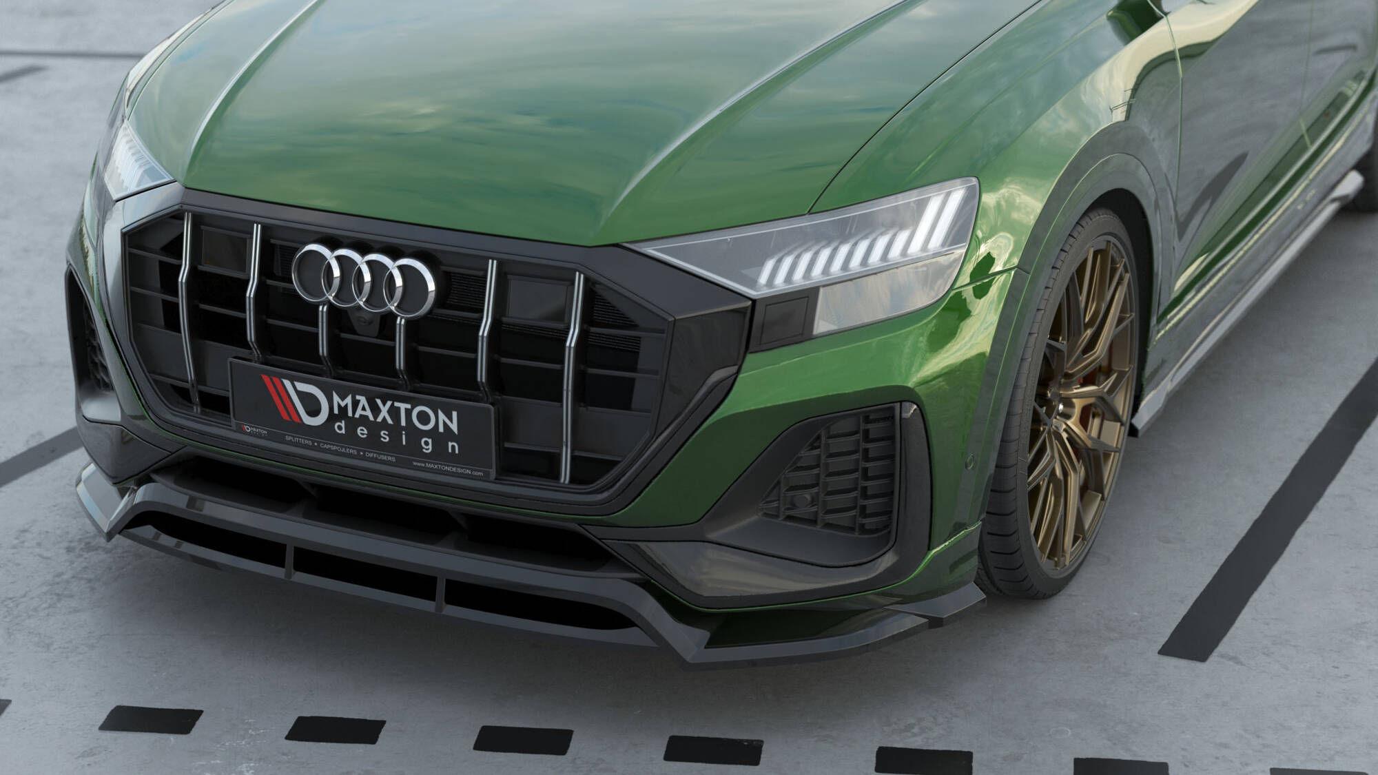 Front Splitter Audi Q8 Mk1 Facelift - Image 3
