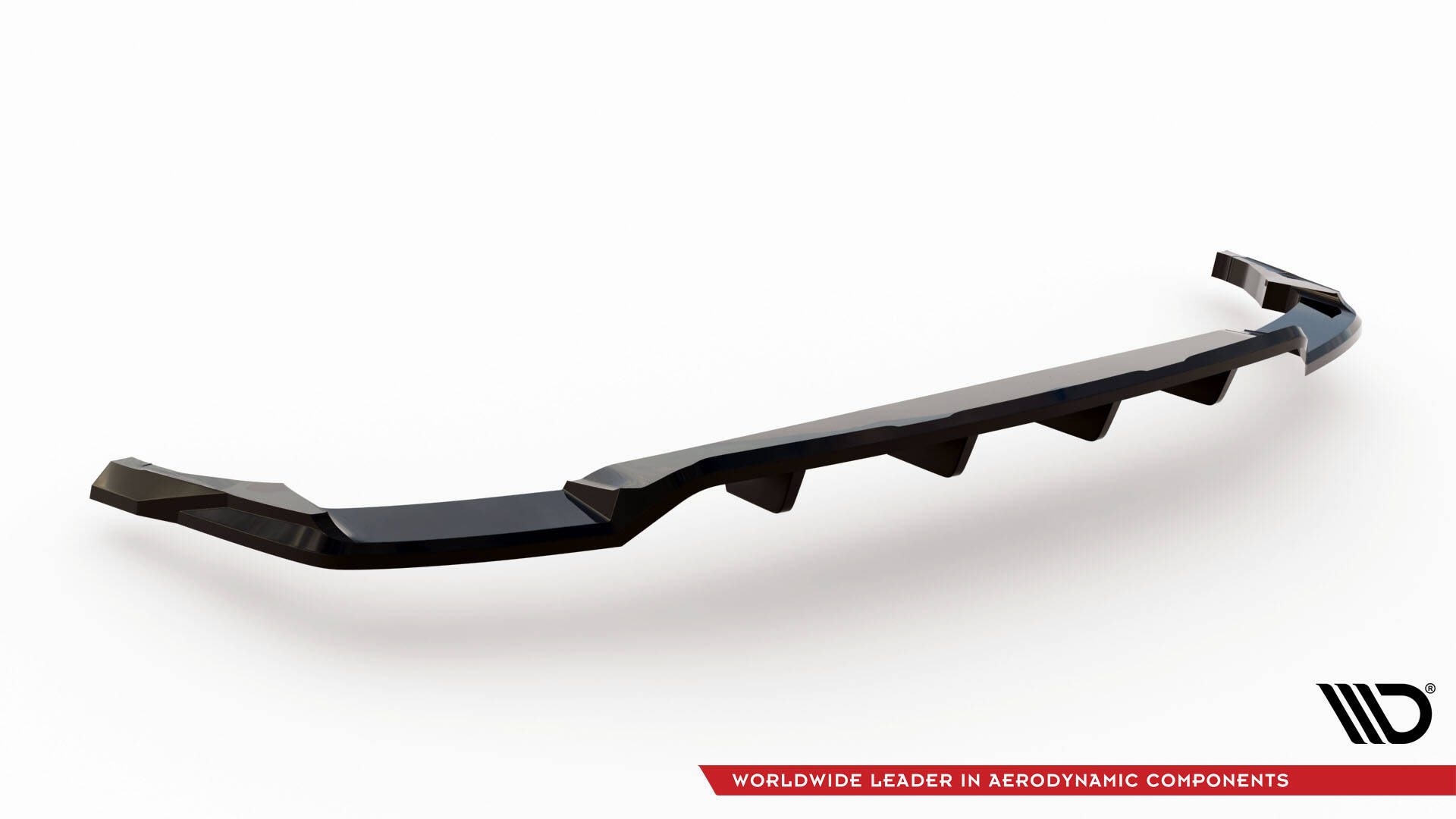 Rear Splitter (with vertical bars) Audi Q8 Mk1 Facelift - Image 2