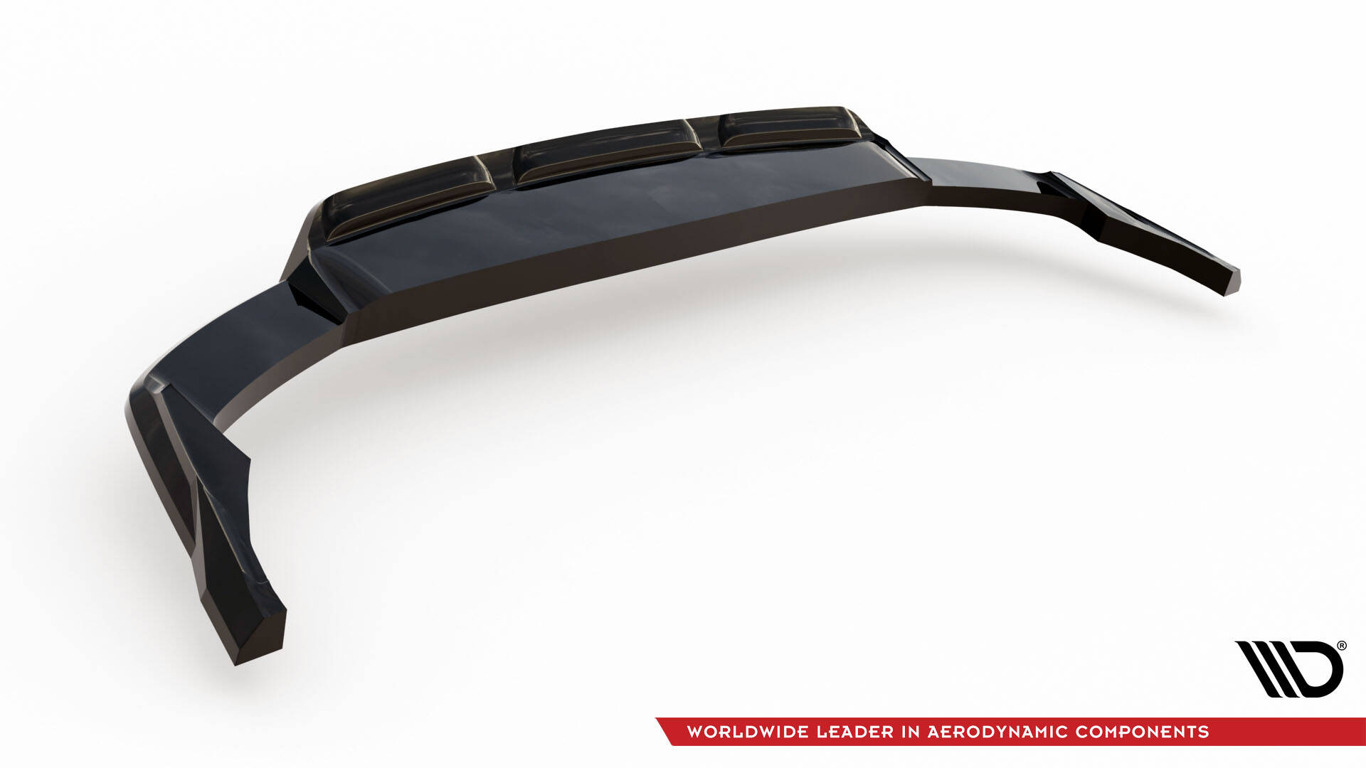 Rear Splitter (with vertical bars) Audi Q8 Mk1 Facelift - Image 3