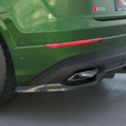 Rear Splitter (with vertical bars) Audi Q8 Mk1 Facelift