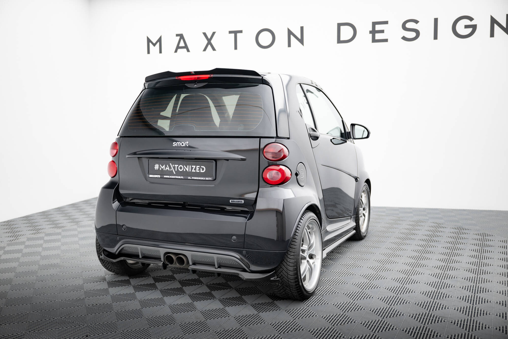 Set of Splitters Brabus Smart Fortwo C451 Facelift - Image 10