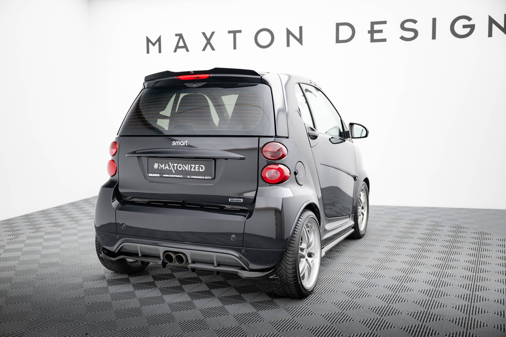Set of Splitters Brabus Smart Fortwo C451 Facelift - Image 7