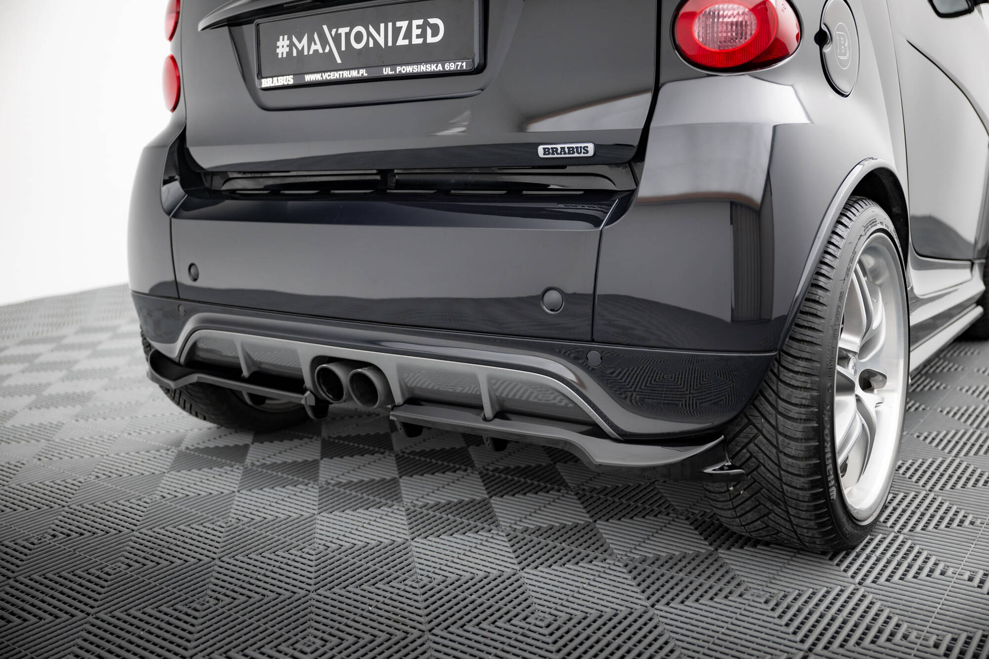 Set of Splitters Brabus Smart Fortwo C451 Facelift - Image 9