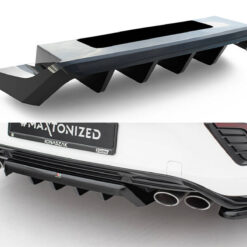 Central Rear Splitter (with vertical bars) Volkswagen T-Roc R Mk1