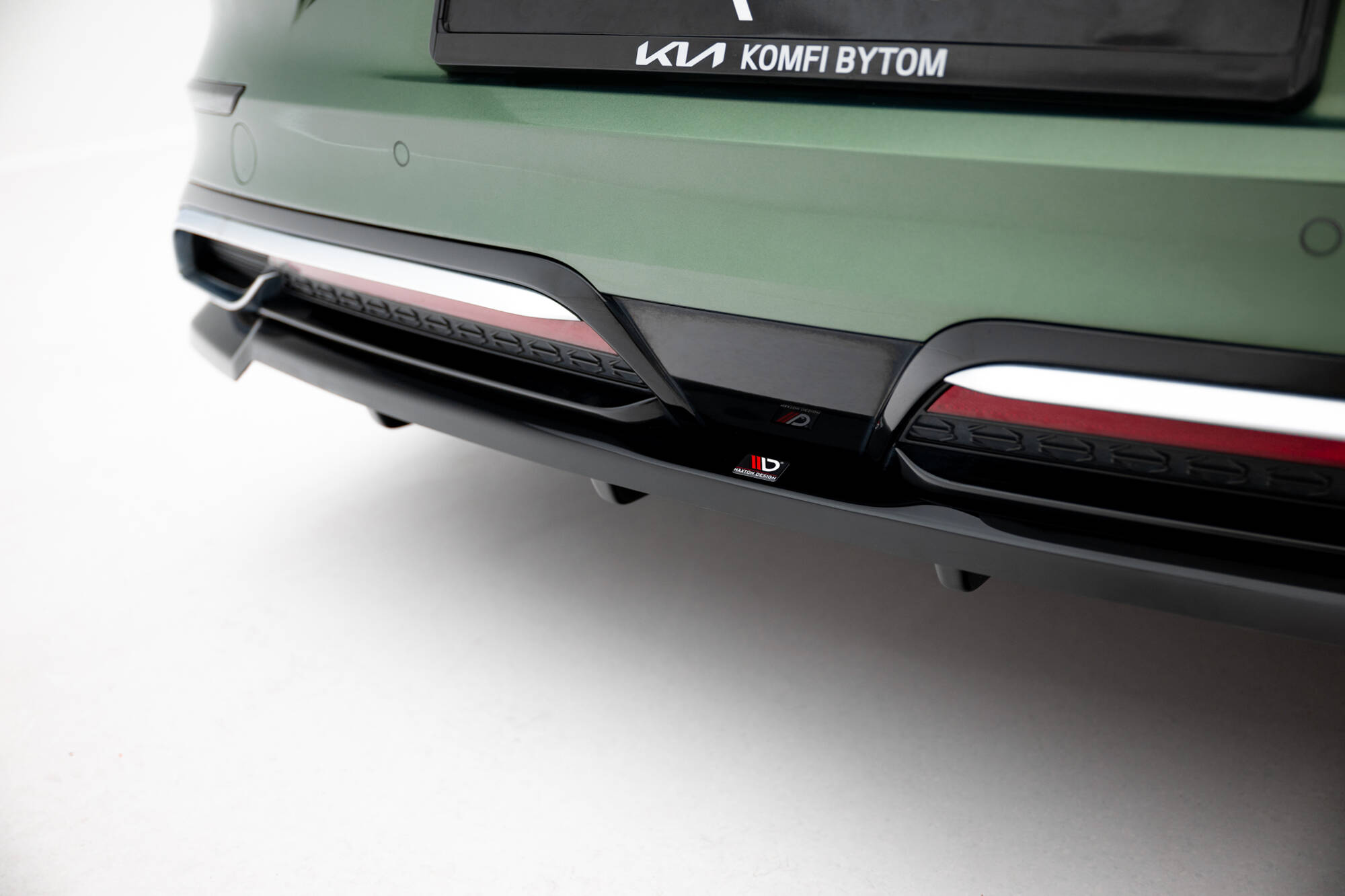 Rear Splitter (with vertical bars) Kia Proceed GT-Line Mk1 Facelift - Image 7