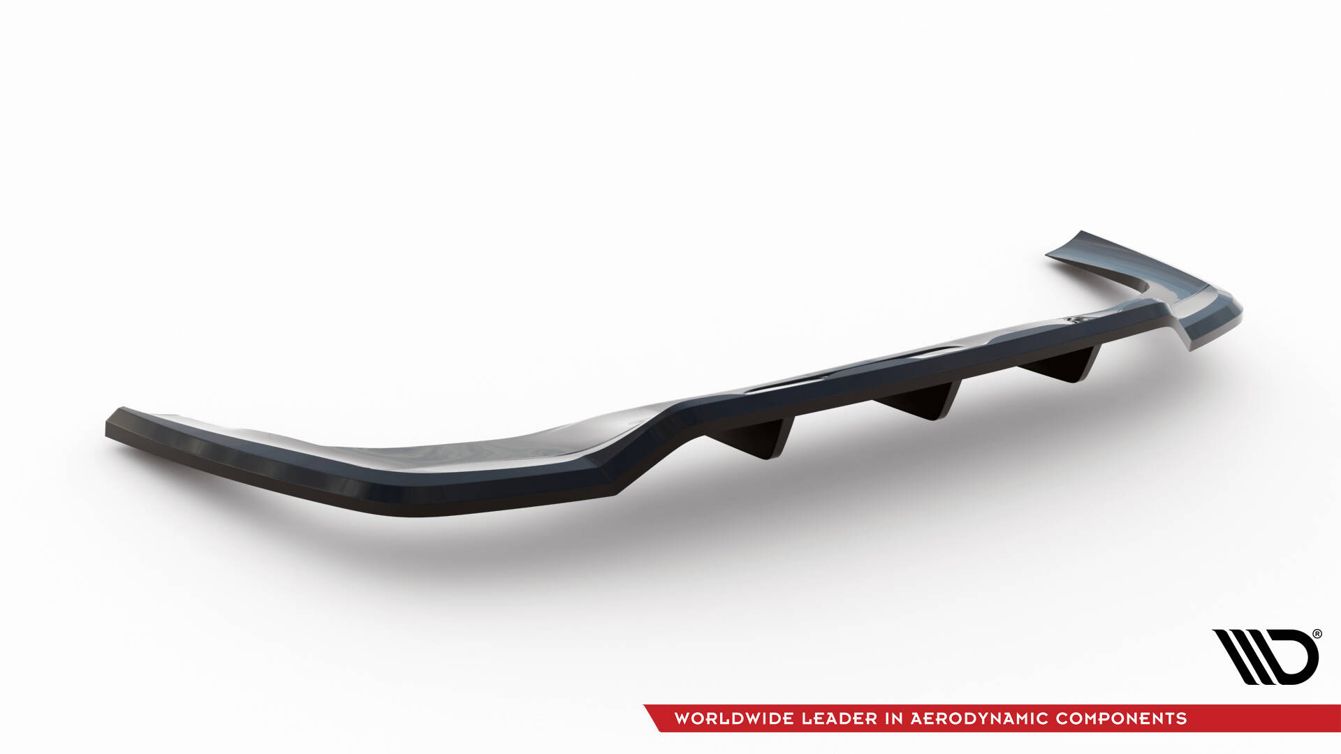 Rear Splitter (with vertical bars) Mercedes-Benz GLC Coupe AMG-Line C254 - Image 8