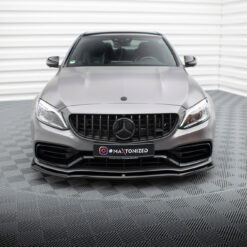 Alternative view of Set of Splitters Mercedes-AMG C63 Sedan / Estate W205 Facelift