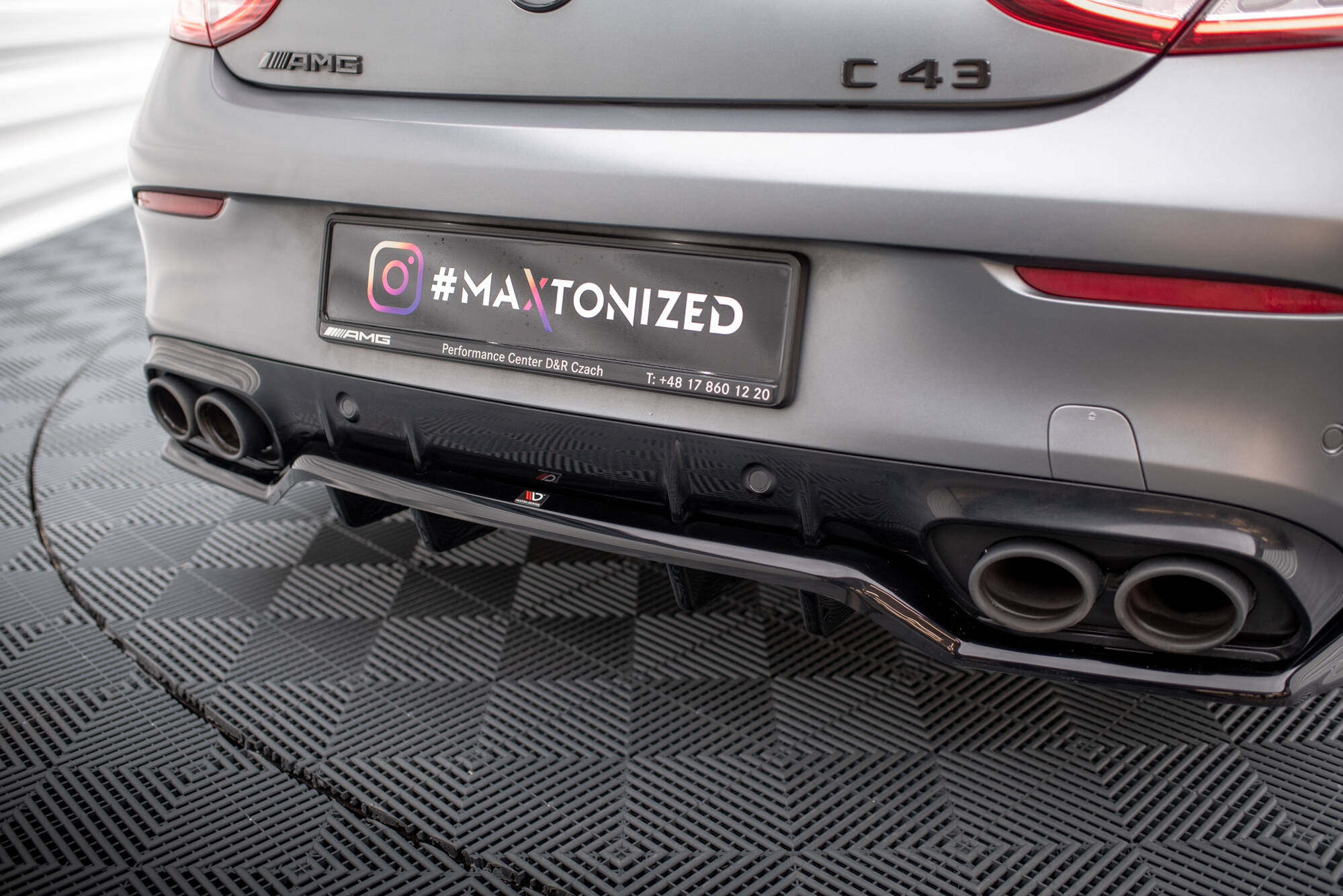 Set of Splitters Mercedes-AMG C43 Coupe C205 Facelift - Image 9