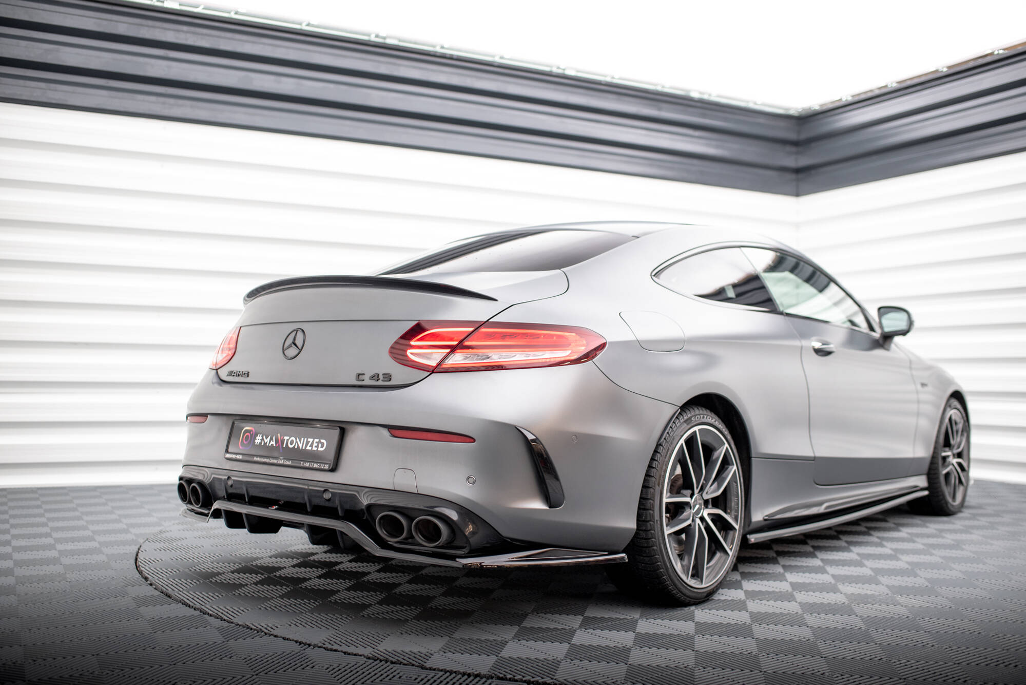 Set of Splitters Mercedes-AMG C43 Coupe C205 Facelift - Image 10