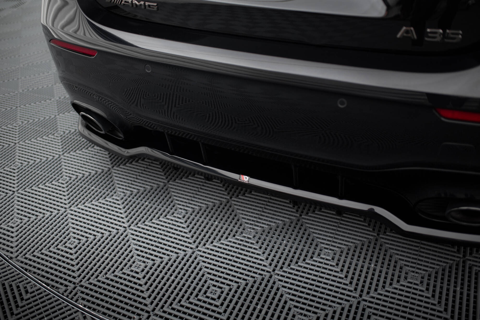 Set of Splitters Mercedes-AMG A35 Hatchback W177 Facelift - Image 8