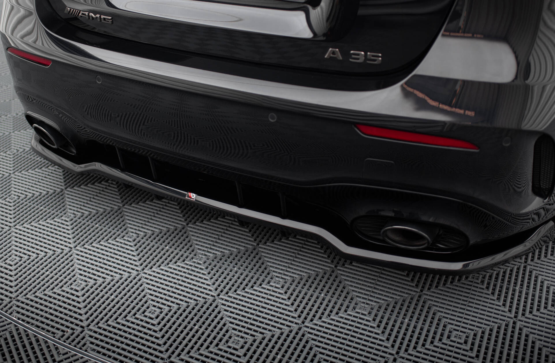 Set of Splitters Mercedes-AMG A35 Hatchback W177 Facelift - Image 9