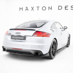 Alternative view of Central Rear Splitter for Audi TT S-Line 8J Facelift