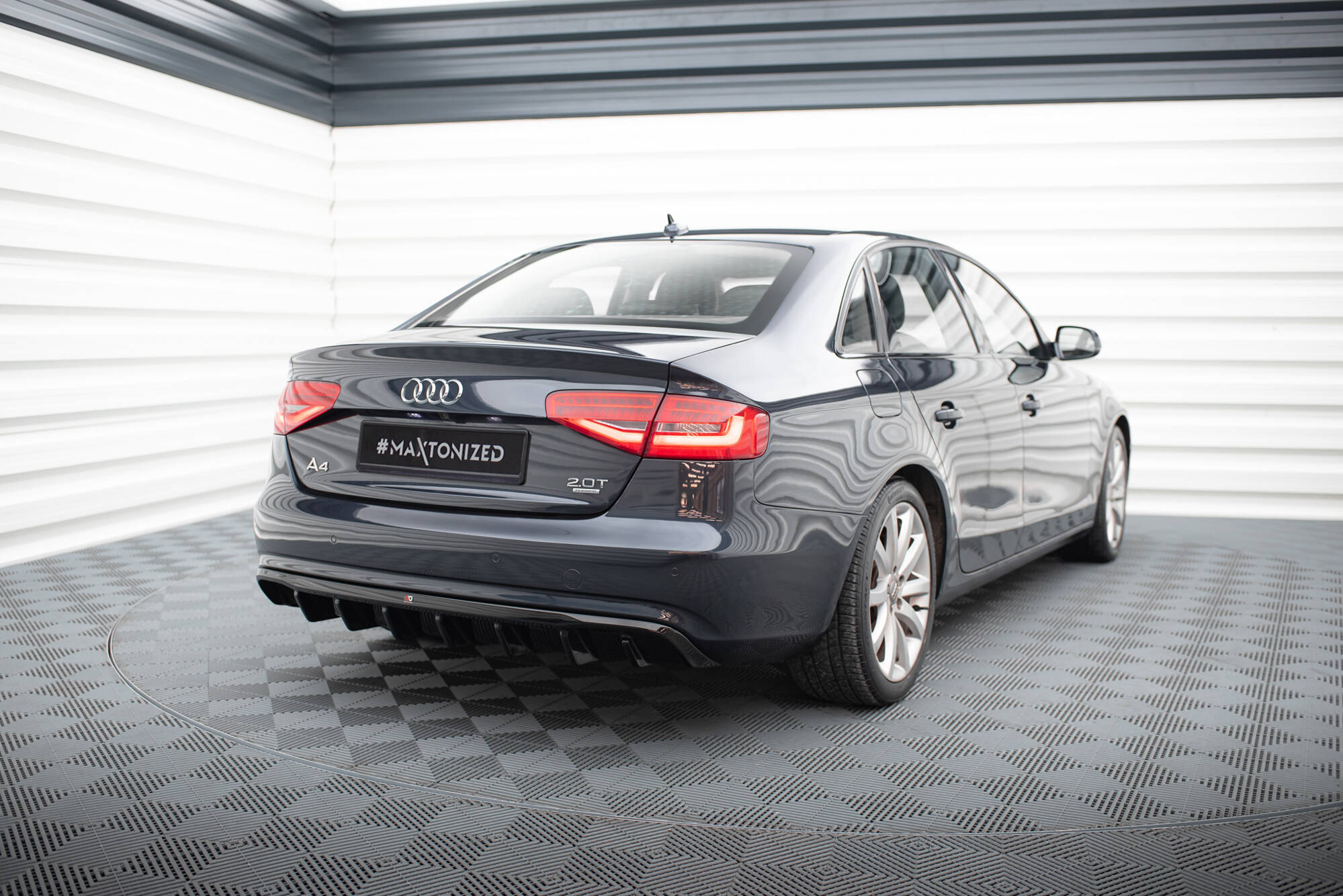 Rear Valance Audi A4 B8 Facelift (Single side dual exhaust version) - Image 6