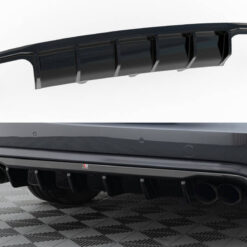 Rear Valance Audi A4 B8 Facelift (Version with dual exhausts on both sides)