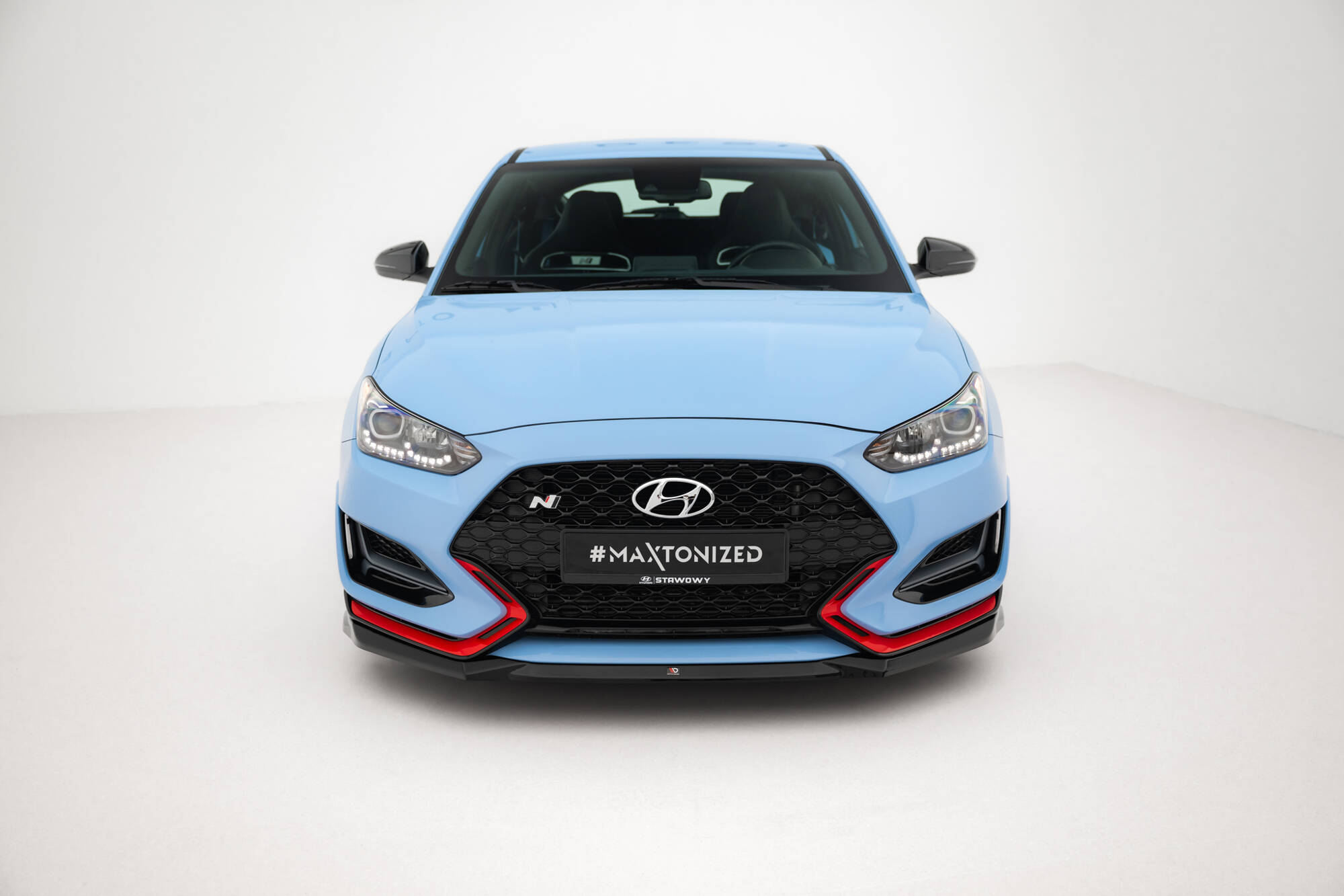Front Splitter V.1 Hyundai Veloster N Mk2 - Image 2