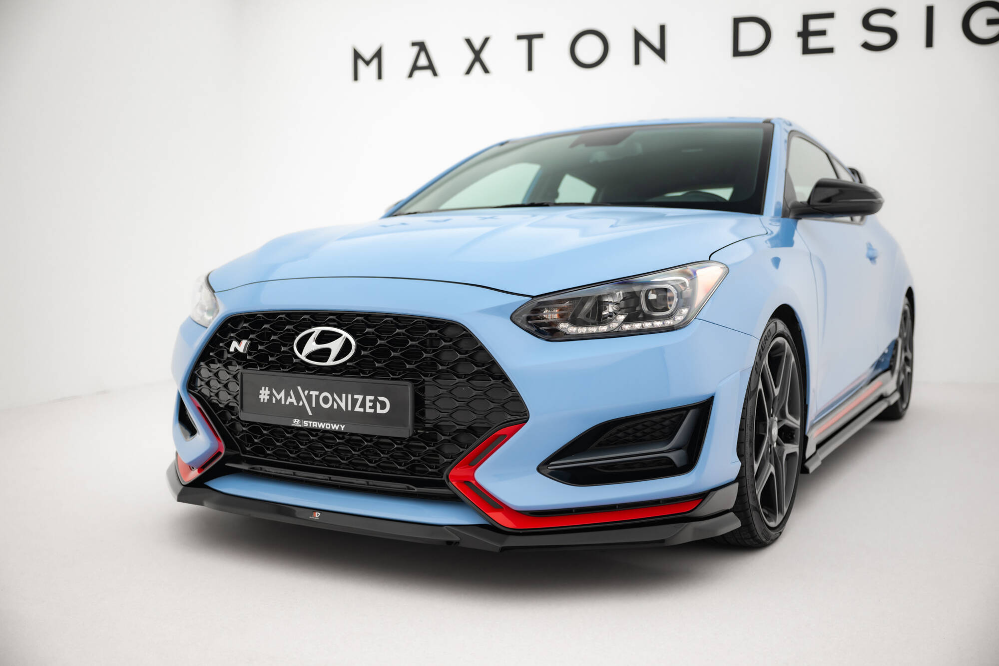 Front Splitter V.1 Hyundai Veloster N Mk2 - Image 3
