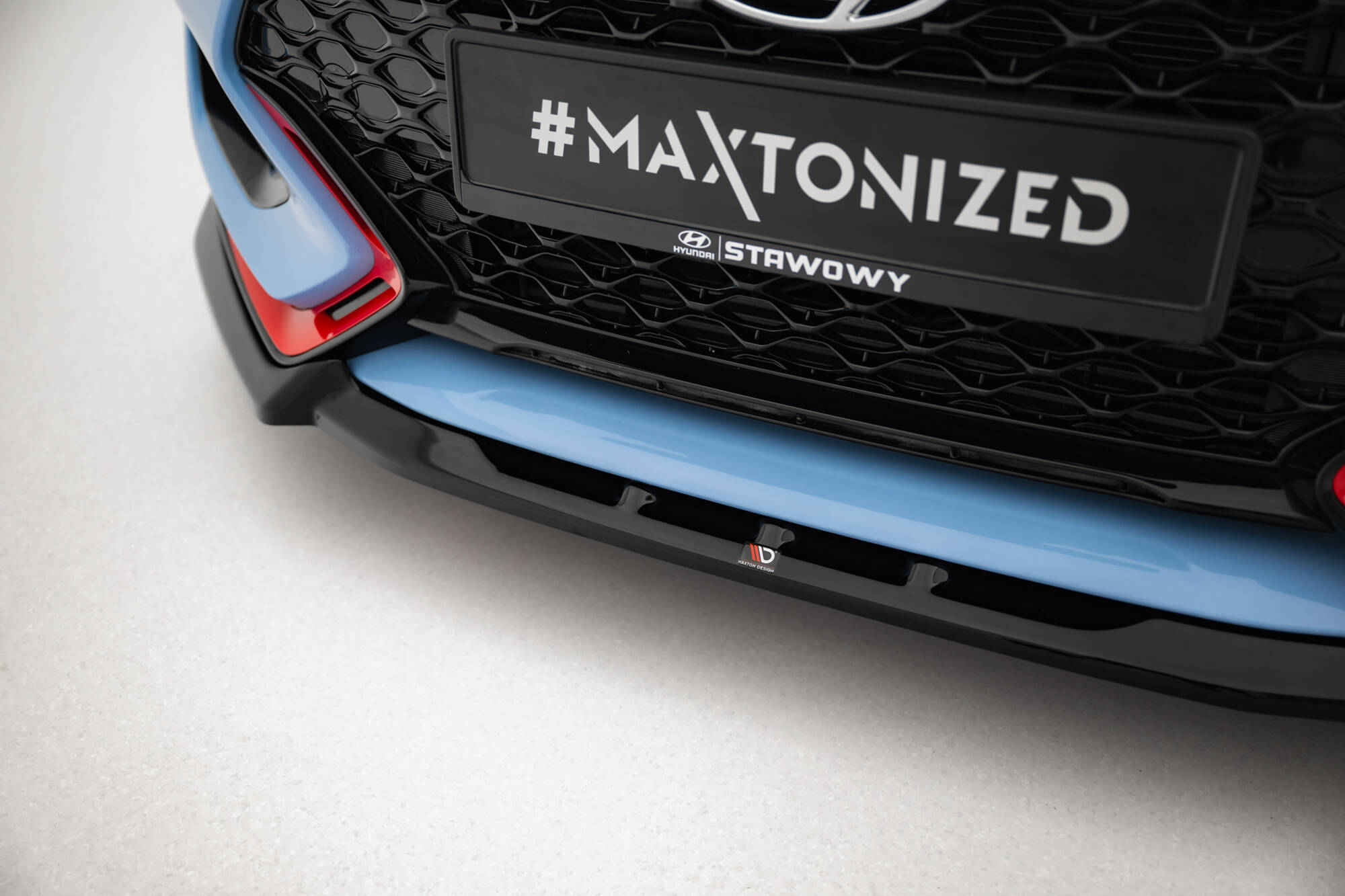 Front Splitter V.2 Hyundai Veloster N Mk2 - Image 2