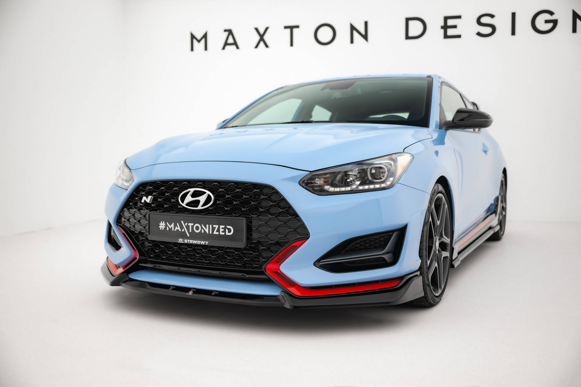 Front Splitter V.2 Hyundai Veloster N Mk2 - Image 4