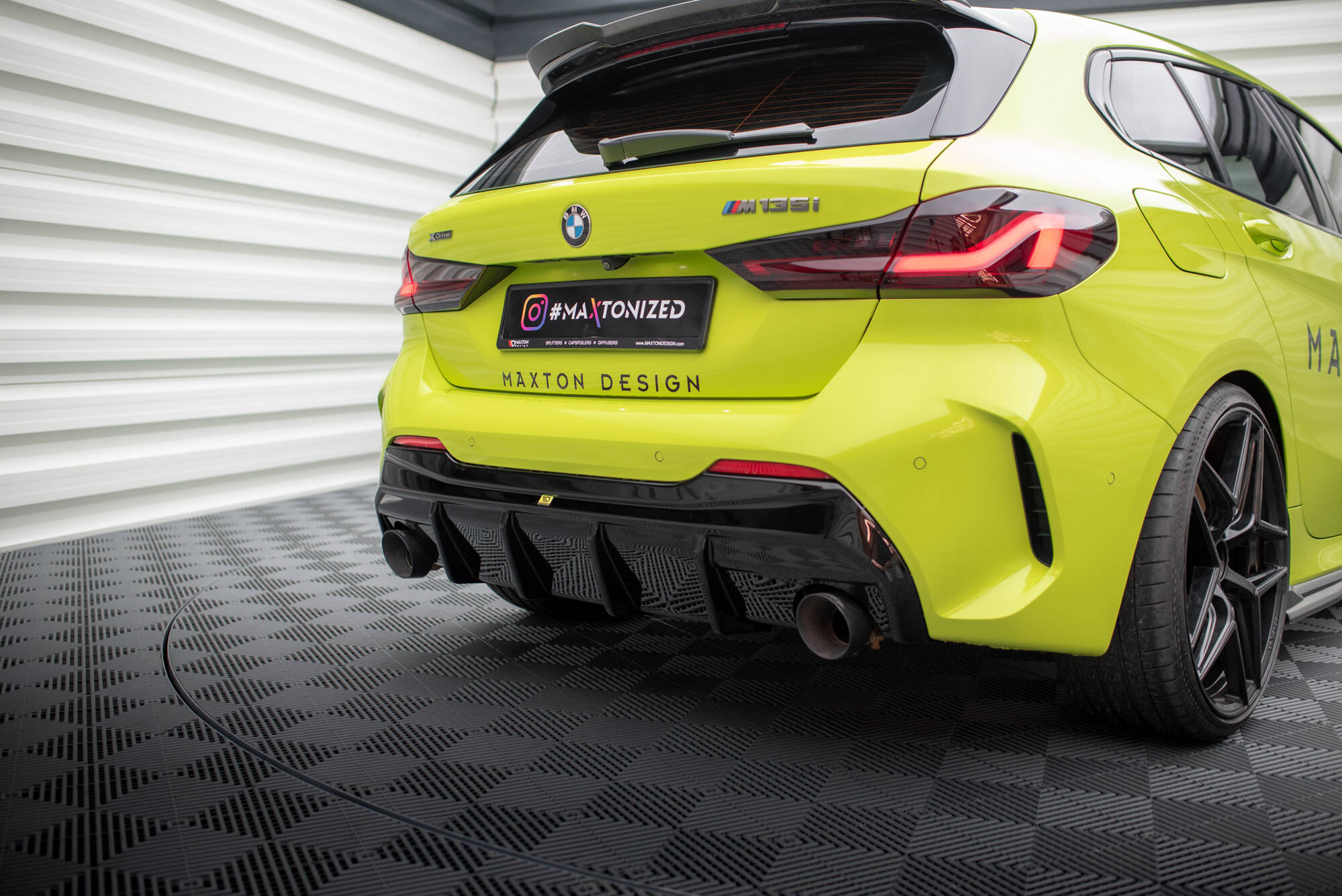 Set of Splitters V.2 BMW M135i F40 - Image 13