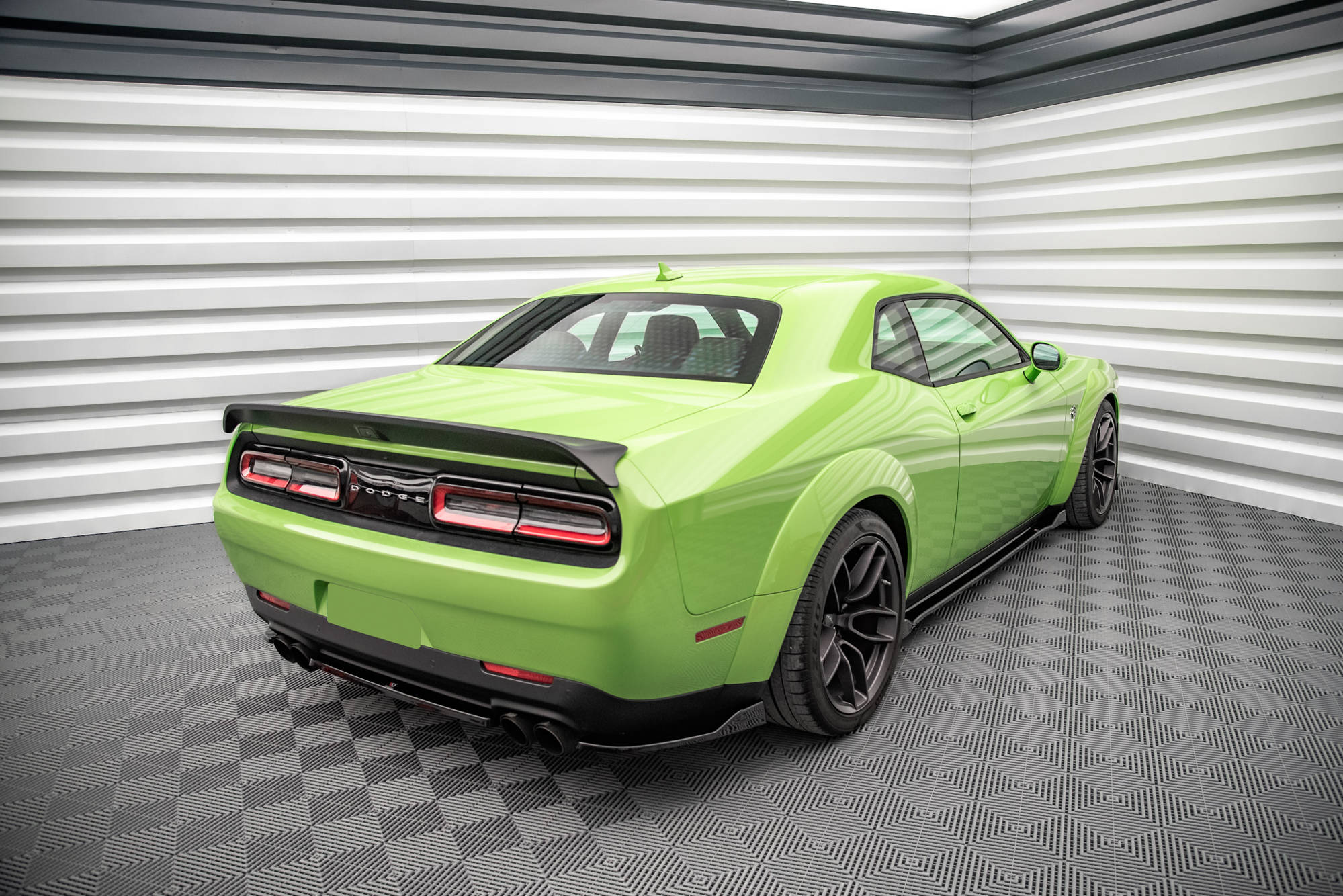 Set of Splitters Dodge Challenger SRT Hellcat Widebody Mk3 - Image 9