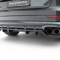 Alternative view of Rear Splitter (with vertical bars) V.2 Audi SQ8 / Q8 S-Line Mk1 Facelift