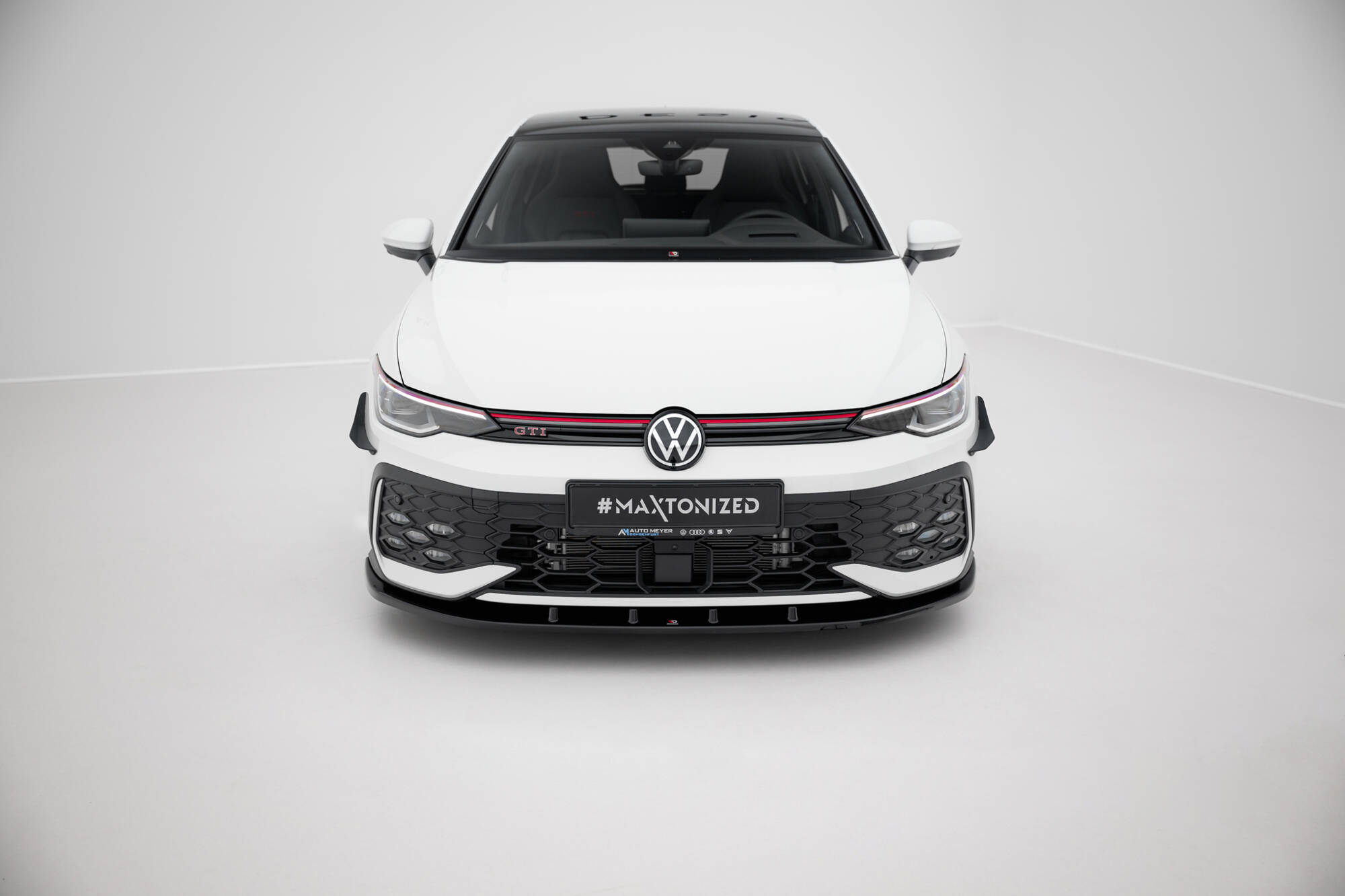 Front Splitter V.1 Volkswagen Golf GTI / GTE / R-Line Mk8 Facelift - Image 3