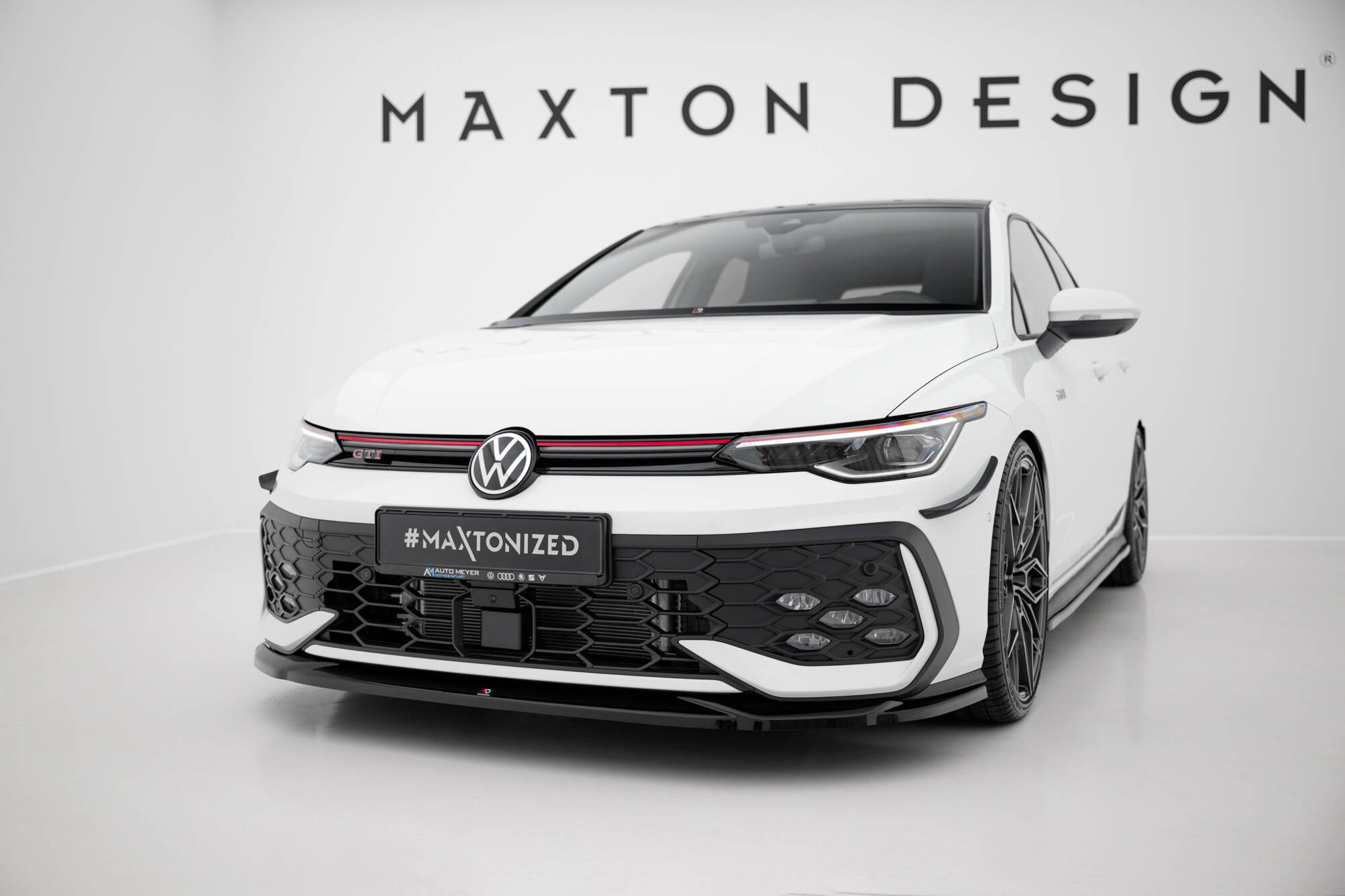 Front Splitter V.4 Volkswagen Golf GTI / GTE / R-Line Mk8 Facelift - Image 4
