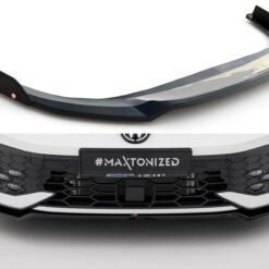 Front Splitter V.3 + Flaps Volkswagen Golf GTI / GTE / R-Line Mk8 Facelift