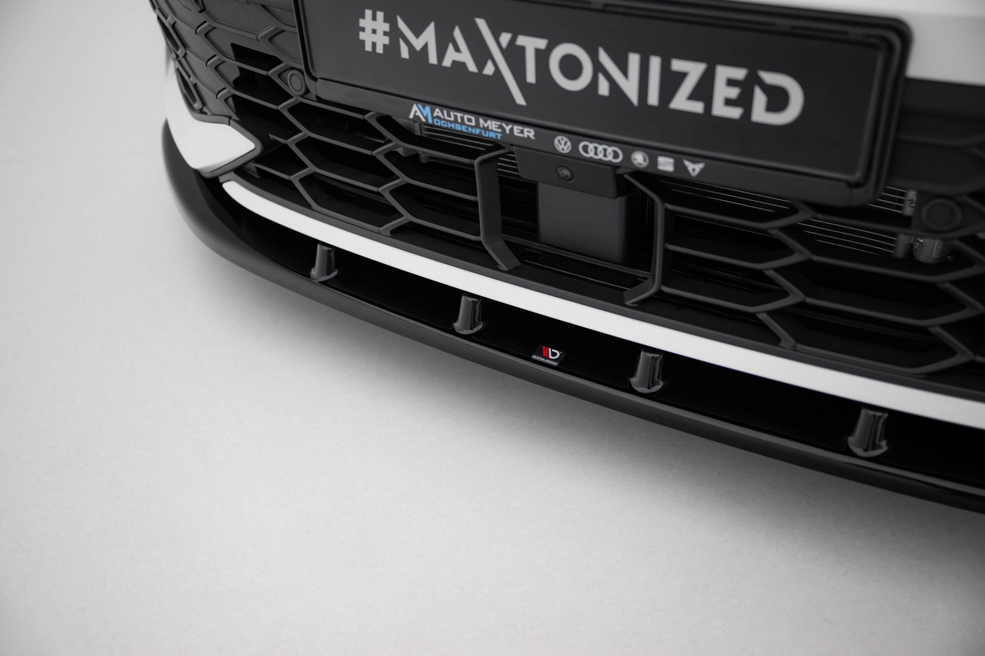 Set of Splitters V.1 Volkswagen Golf GTI Mk8 Facelift - Image 2