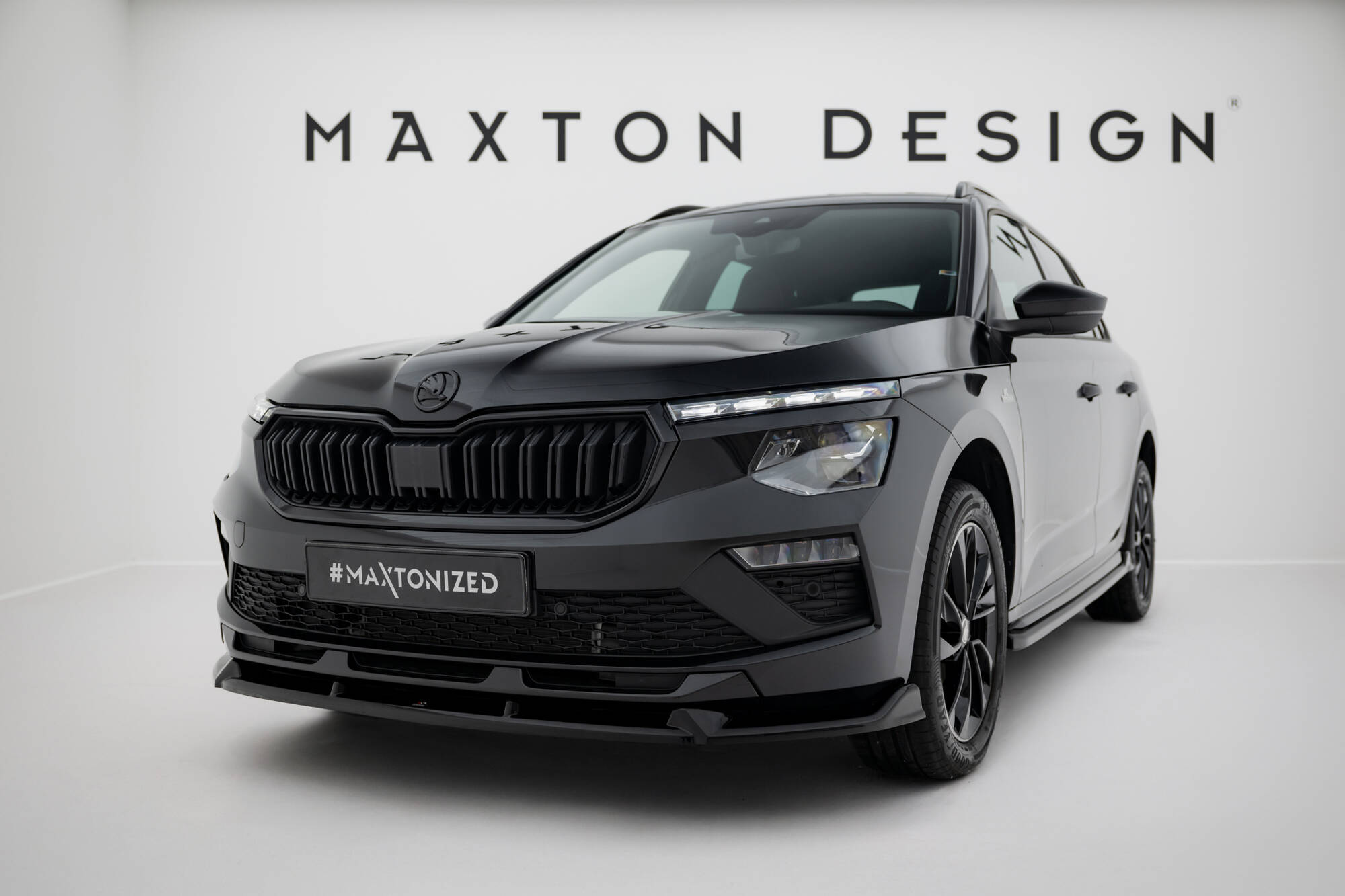 Front Splitter V.2 Skoda Kamiq Monte Carlo Mk1 Facelift - Image 3
