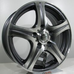Forzza amando 15x6 5x112 ET45 -Grey Face Machined