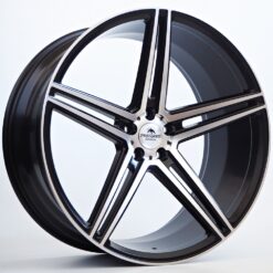 Forzza Bosan 22x10,5 5x112 ET38 -Black Matt Face Machined