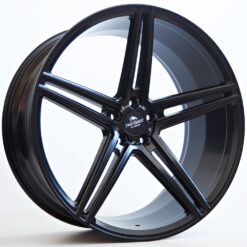 Forzza Bosan 22x10,5 5x112 ET38 -Satin Black