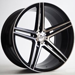 Forzza Bosan 20x10,5 5x120 ET37 -Black Matt Face Machined