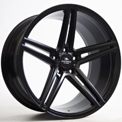 Forzza Bosan 20x10,5 5x120 ET37 -Satin Black