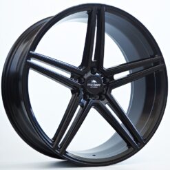 Forzza Bosan 22x9 5x112 ET35 -Satin Black