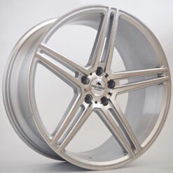 Forzza Bosan 20x9 5x112 ET30 -Silver Face Machined