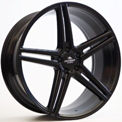 Forzza Bosan 21x9 5x112 ET25 -Satin Black