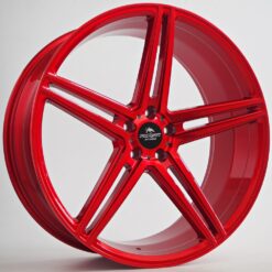 Forzza Bosan 22x9 5x112 ET35 -Candy Red