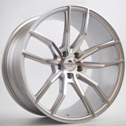 Forzza Sigma 20x10 5x120 ET40 -Silver Face Machined