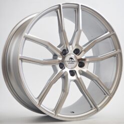 Forzza Sigma 20x9 5x112 ET32 -Silver Face Machined