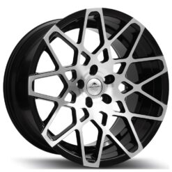 Forzza Spider 20x10,5 5x120 ET35 -Black Face Machined
