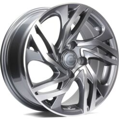 Jante Carbonado PARIS 16x7 ET25 4x108 -AFP - Anthracite Front Polished