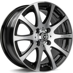 Jante Carbonado GTR SPORTS 4 14x6 ET35 4x98|4x100 -BFP - Black Front Polished