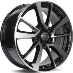 Jante Carbonado JAPAN 17x7 ET40 5x114,3 -BFP - Black Front Polished