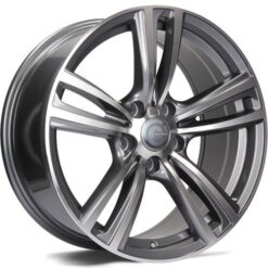 Jante Carbonado DUAL 17x8 ET30 5x120 -AFP - Anthracite Front Polished