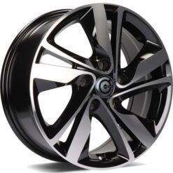 Jante Carbonado SUNSHINE 16x6,5 ET40 5x114,3 -BFP - Black Front Polished