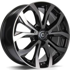 Jante Carbonado TIGER 17x7,5 ET35 5x112 -BFP - Black Front Polished