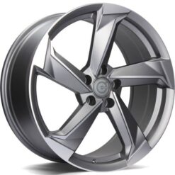 Jante Carbonado TWIST 18x8 ET35 5x112 -MAFP - Matt Anthracite Front Polished